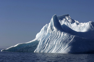 北極　氷河