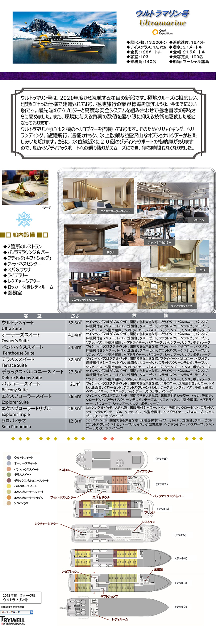 ウルトラマリン号のご案内