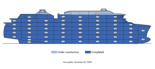 2026年12月就航予定の新船「マゼラン・ディスカバラー」