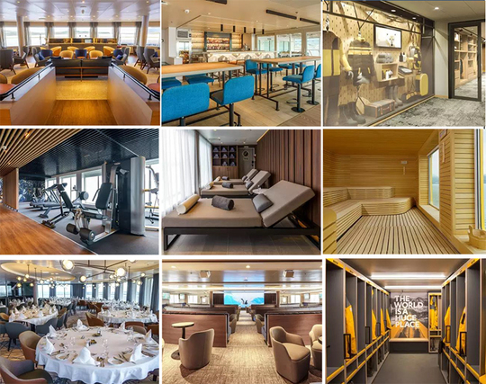 ウルトラマリン号船内のご案内